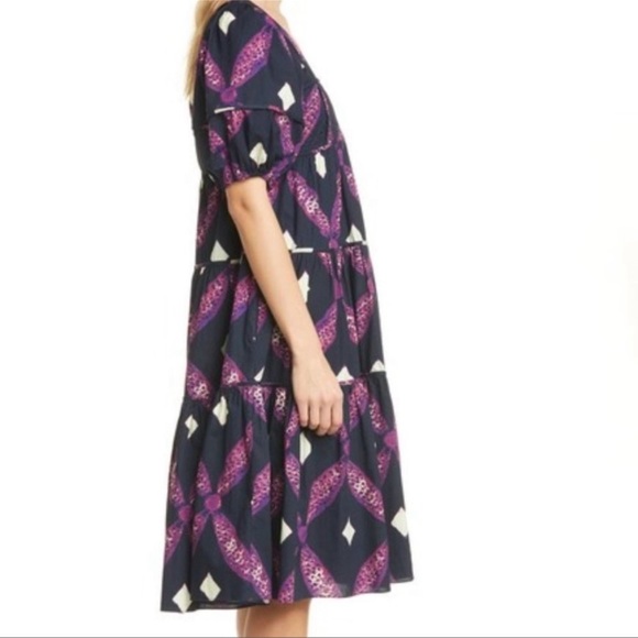 ULLA JOHNSON Nora midi dress Sz XS/2 - Picture 5 of 8